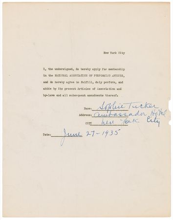 Lot #961 Entertainers Documents - Image 2