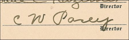 Lot #1500 Cum Posey: Uncommon high school, diploma signed by Negro League great Cum Posey - Image 2
