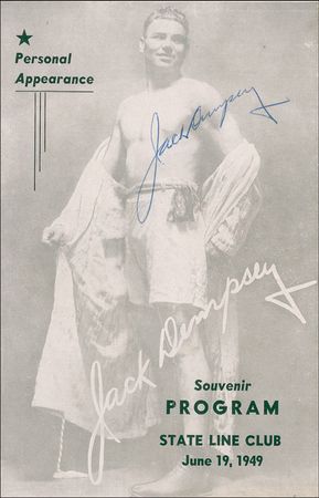 Lot #1340 Jack Dempsey Group Lot - Image 1