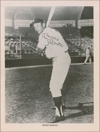 Lot #1436 Mickey Mantle and Others Program - Image 1