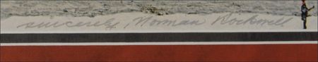 Lot #551 Norman Rockwell Print - Image 2