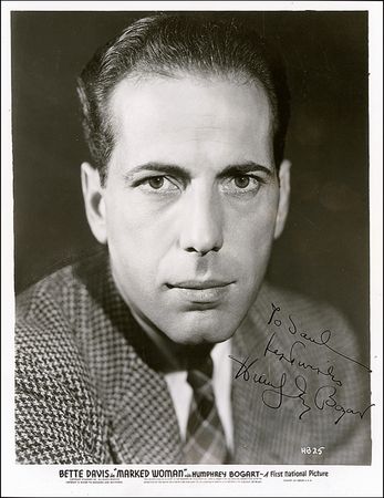 Lot #1 Humphrey Bogart