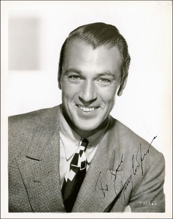 Lot #4 Gary Cooper