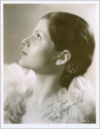 Lot #8 Rita Hayworth