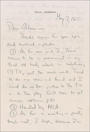 Lot #604 Paul Newman - Image 1