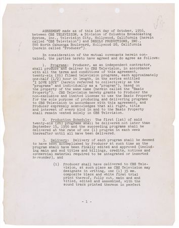 Lot #593 Desi Arnaz - Image 1