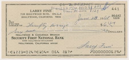 Lot #617 Three Stooges - Image 1