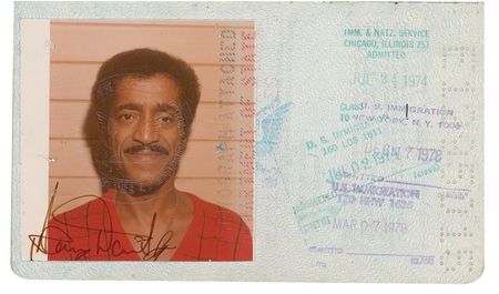Lot #588 Sammy Davis, Jr - Image 1