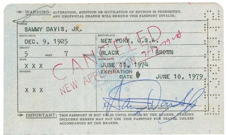 Lot #588 Sammy Davis, Jr - Image 3