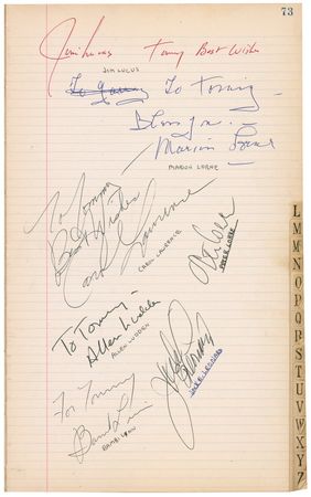 Lot #529  Autograph Album - Image 1