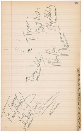 Lot #529  Autograph Album - Image 2