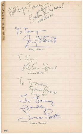 Lot #529  Autograph Album - Image 3