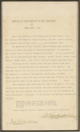 Lot #600  Marx Brothers - Image 2