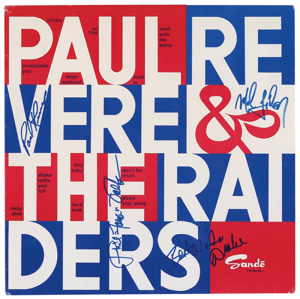 Paul Revere and the Raiders | RR Auction, image size:1000x996