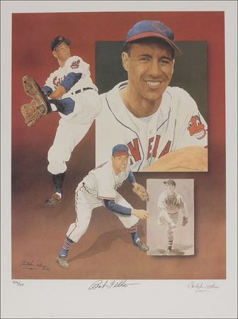 Lot #1405 Carl Hubbell and Bob Feller - Image 1