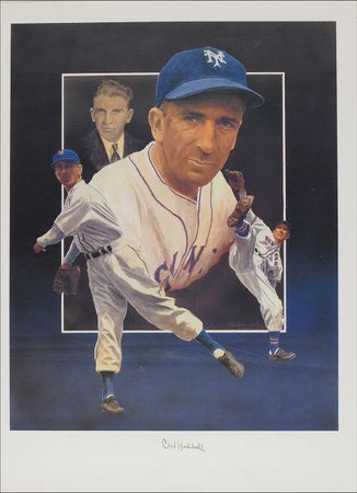 Lot #1405 Carl Hubbell and Bob Feller - Image 2