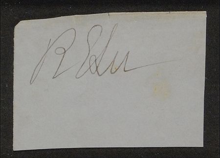 Lot #310 Robert E. Lee: Large signature of the Confederate commander - Image 1