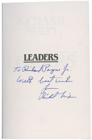 Lot #85 Richard Nixon Book - Image 2