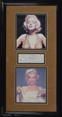 Lot #1066 Marilyn Monroe: Marilyn sends a buck to the Connecticut Motor Vehicle Bureau - Image 1