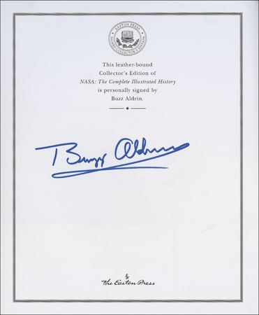 Lot #341 Buzz Aldrin Book - Image 1