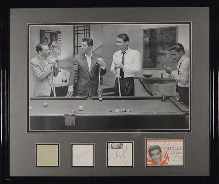 Lot #1110 Rat Pack: The Rat Pack together again - Image 1