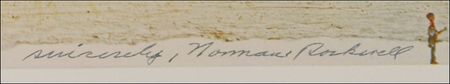 Lot #523 Norman Rockwell Print - Image 2