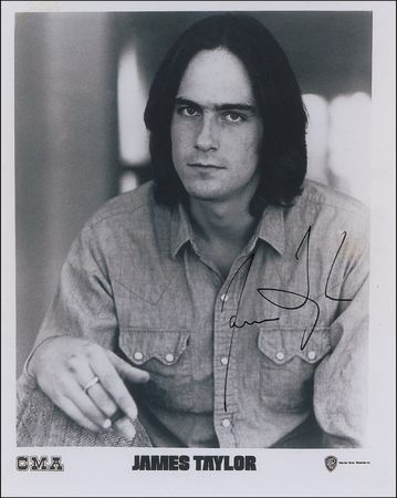 Lot #772 James Taylor Photograph and Album - Image 2