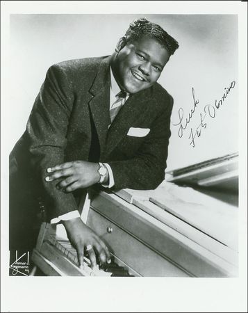 Lot #666 Fats Domino Signed Photographs - Image 1