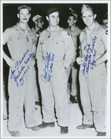 Lot #292 Enola Gay Signed Photographs - Image 1