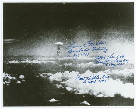 Lot #292 Enola Gay Signed Photographs - Image 2