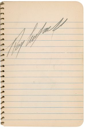 Lot #1267 Brooklyn Dodgers: Early 1950s signatures of ‘Dem Bums’ including Snider, Reese, Roe and Campy - Image 1
