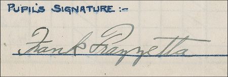Lot #472 Frank Frazetta: The great Sci-Fi artist shows promise as a 1940s high school art student - Image 4