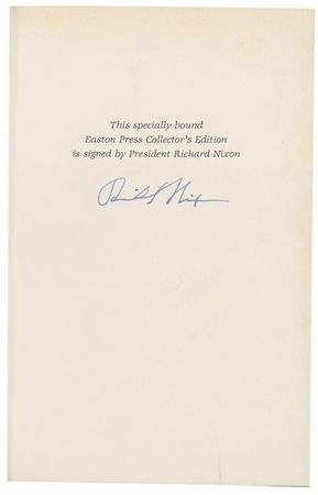 Lot #91 Richard Nixon Book - Image 2