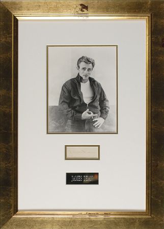 Lot #896 James Dean Signature - Image 1
