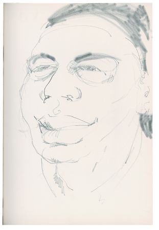 Lot #757 Rolling Stones: Ron Wood: Ronnie Wood’s sketchbook from the Voodoo Lounge tour, including 12 original sketches and set list drafts - Image 14