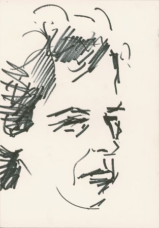 Lot #757 Rolling Stones: Ron Wood: Ronnie Wood’s sketchbook from the Voodoo Lounge tour, including 12 original sketches and set list drafts - Image 5