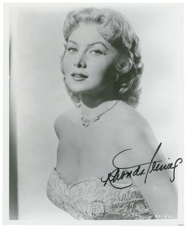 Lot #943 Rhonda Fleming Signed Photograph - Image 2