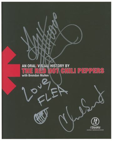 Lot #748 Red Hot Chili Peppers Book - Image 2