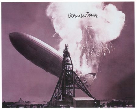 Lot #394 Hindenberg: Werner Franz Signed Photographs - Image 1