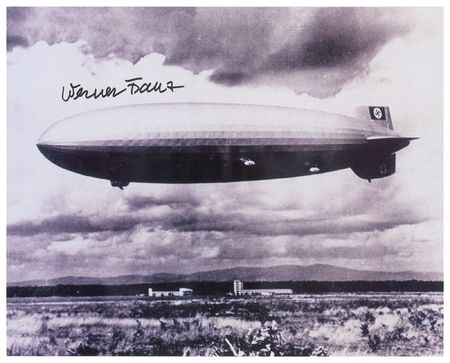 Lot #394 Hindenberg: Werner Franz Signed Photographs - Image 2