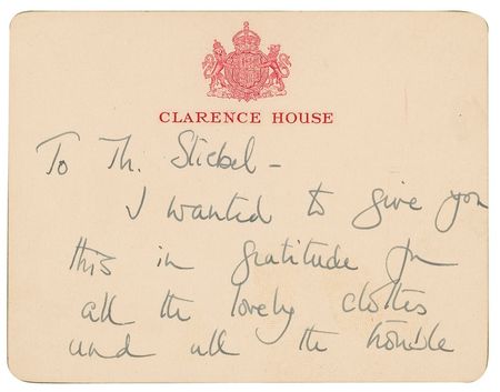Lot #245 Princess Margaret Handwritten Letter Signed - Image 1