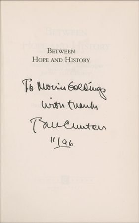 Lot #18 Bill Clinton Book
