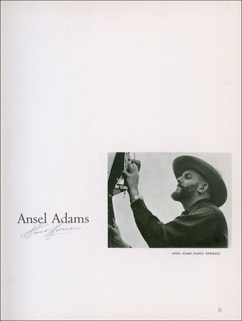 Lot #435 Ansel Adams Book - Image 1