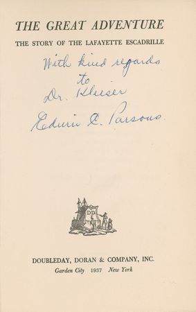 Lot #322 Edwin Parsons Book - Image 1