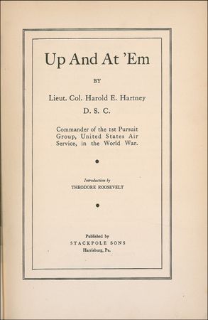 Lot #304 Harold Hartney Book - Image 2