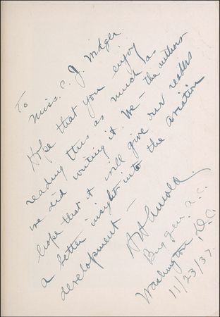Lot #273 Hap Arnold and Ira C. Eaker Book - Image 2