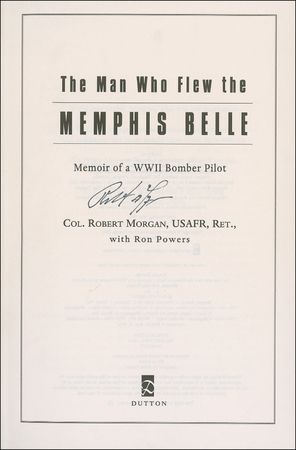 Lot #317 Memphis Belle: Robert Morgan - Image 1