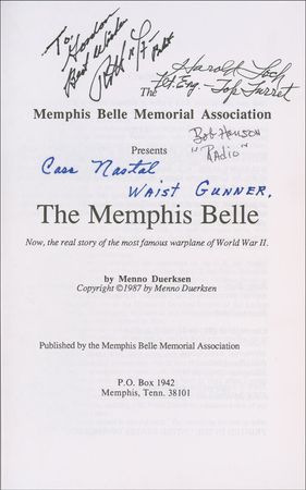 Lot #316 Memphis Belle Book - Image 1
