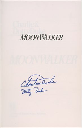 Lot #386 Charlie Duke Book - Image 1