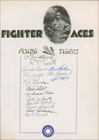 Lot #296 Flying Tigers Book - Image 1